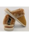 Slippers Mules in Sheepskin - Made in France