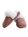 Slippers Mules in Sheepskin - Made in France