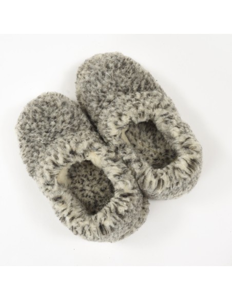 Chaussons 100% laine