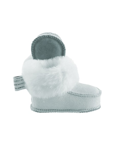 Chaussons mouton enfant