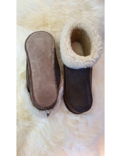 Chaussons Chalets Simples Mouton Bombardier - Maison Joseph 2