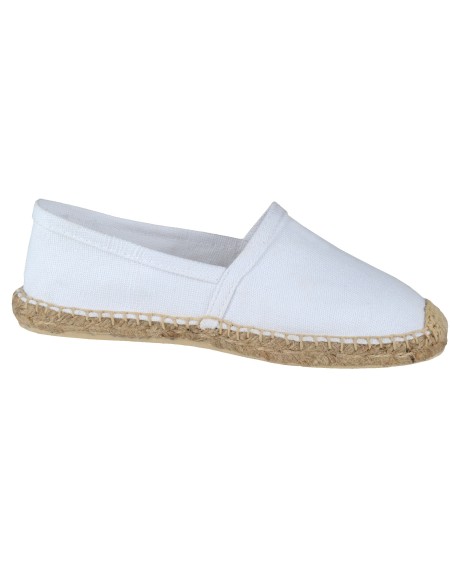 Espadrilles Premier Prix en toile traditionnelle Blanc