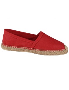 Espadrilles Premier Prix en toile traditionnelle Rouge
