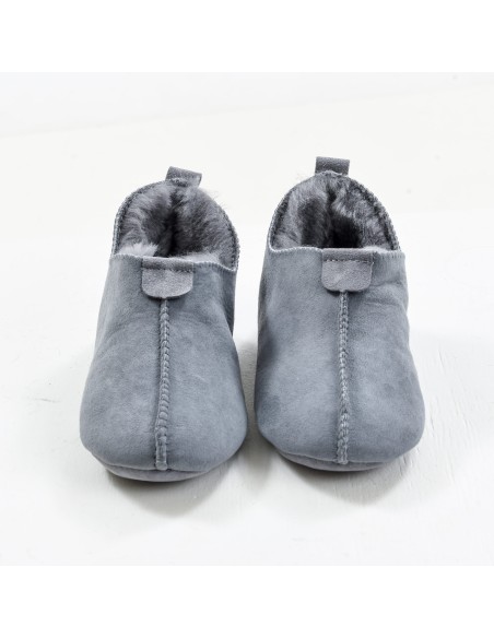 Child Slippers Aneto in Sheepskin - Made in France