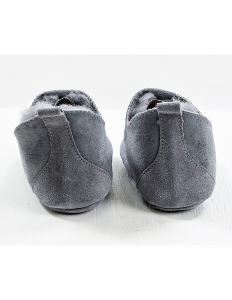 Child Slippers Aneto in Sheepskin - Made in France