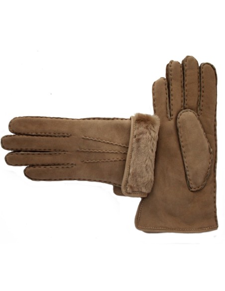 Gants Sellier Mouton Femme Chamoix