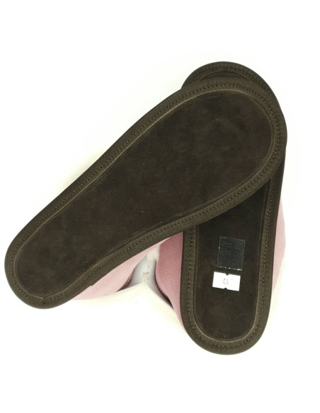 Slippers Chalet Sheathed in Sheepskin - Made in France