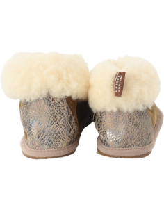 Slippers Vegetable Tanning in Sheepskin - Made in France 2
