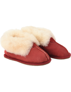 Slippers Vegetable Tanning in Sheepskin - Made in France