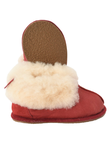 Slippers Vegetable Tanning in Sheepskin - Made in France