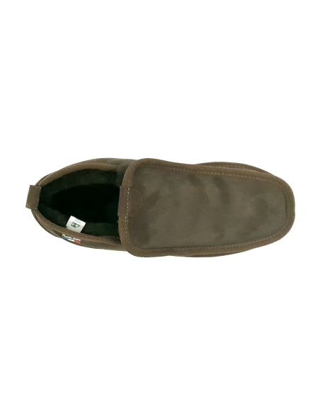 Chaussons Baigura Chocolat Mouton Mérinos