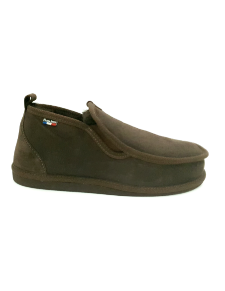Chaussons Baigura Chocolat Mouton Mérinos
