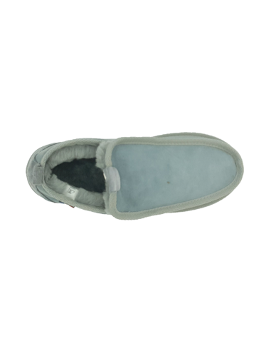 Chaussons Baigura Bleu Mouton Mérinos