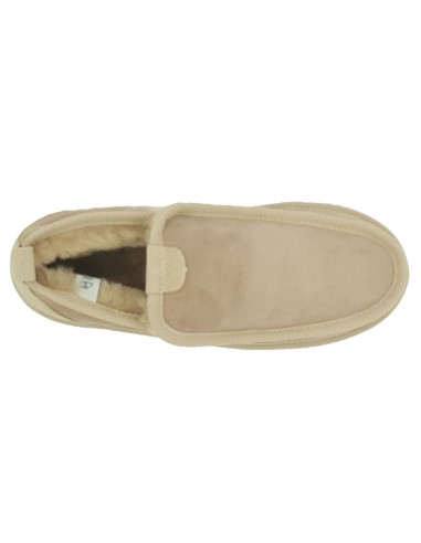Chaussons Biagura Sable Mouton Mérinos