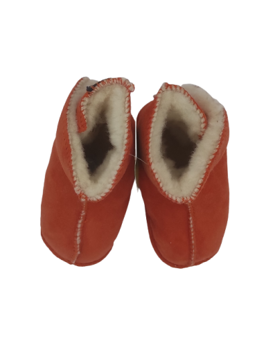 Child Slippers Boots in Sheepskin - Made in France