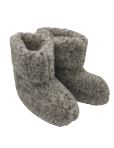 Slippers Babou in Sheepwool - Made in France