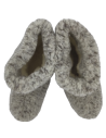 Slippers Babou in Sheepwool - Made in France
