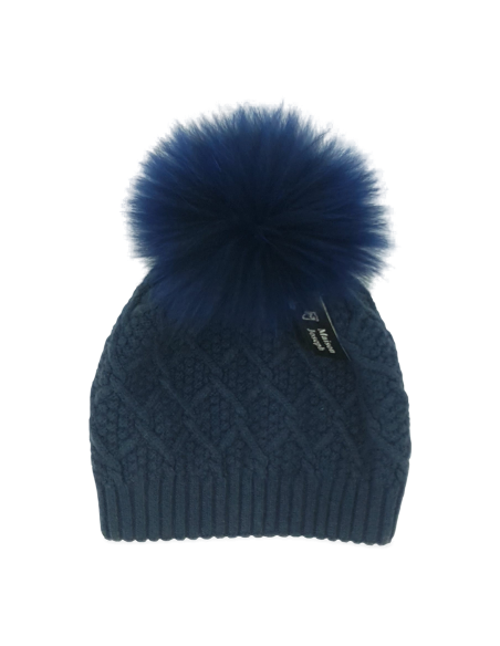 Bonnet Tricoté Motif Chat 'Miaou' - Chaud Et Confortable En Acrylique, Avec Revers - Taille Ajustable, Pour Hommes Et Femmes - Idéal Hiver, Sports, Cadeau
