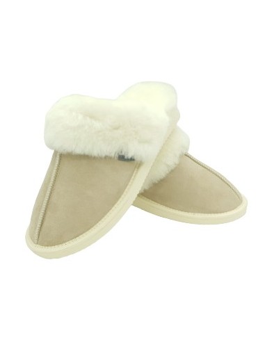 Slippers Mules in Sheepskin - Made in France