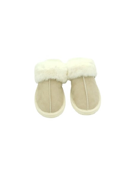 Slippers Mules in Sheepskin - Made in France