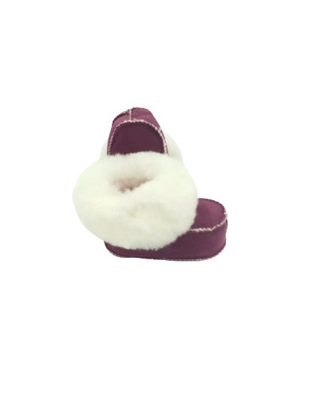 Child Slippers Chalet in Sheepskin - Made in France