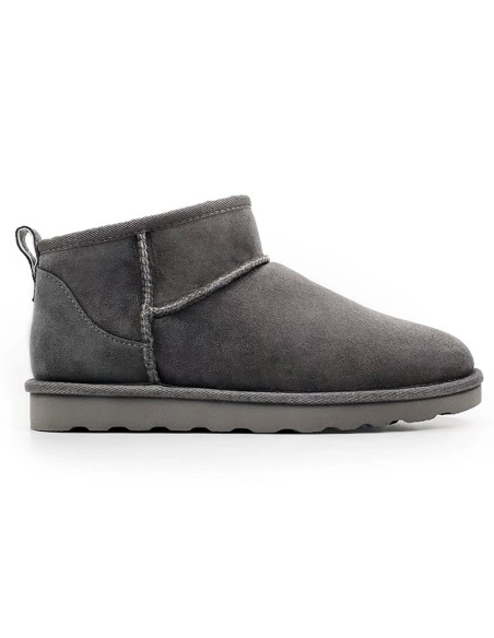 Bottes fourrées 100% mouton Ultra Mini Gris