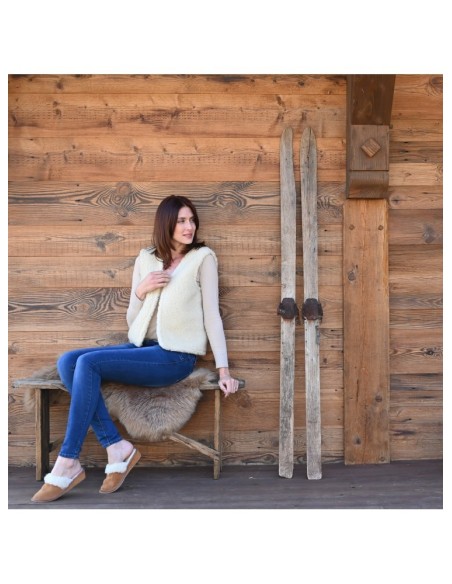 copy of Gilet de berger 100% laine Adulte