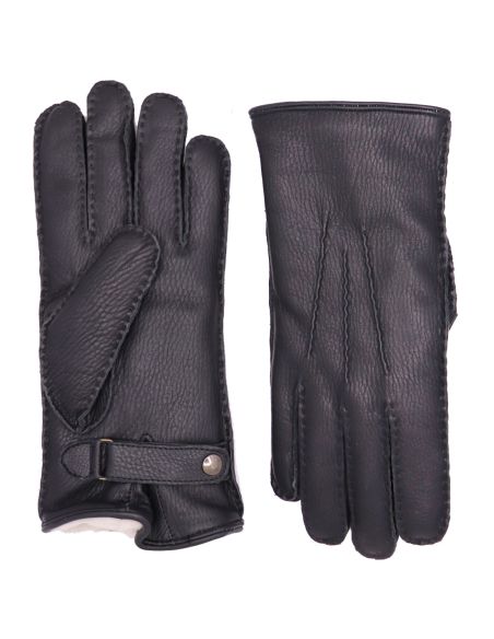 Gants Cerf et Mouton Femme - Noir