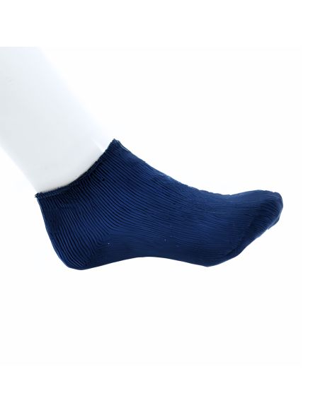 Chaussettes Basses en Laine des Pyrénées Bleu Marine 