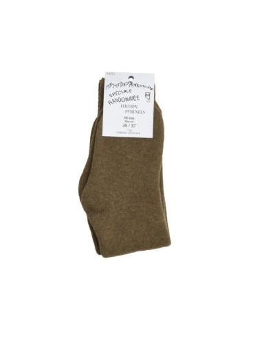 Chaussettes Mi-Bas en Laine des Pyrénées