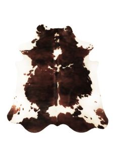 Peau vache Tricolore Brune