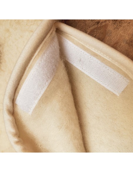 Housse de bouillotte 100% laine naturelle
