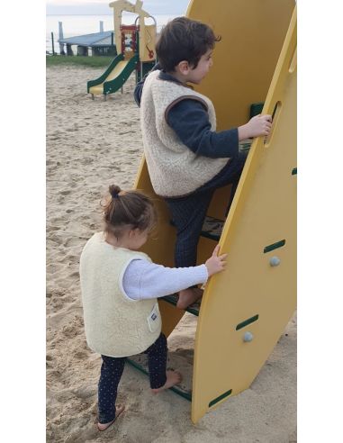 Gilet de berger 100% laine Enfant