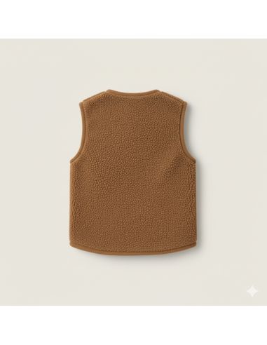 Boléro en Laine 100% Naturelle Adulte - Couleur Caramel