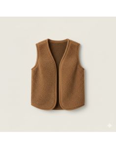 copy ofcopy of100% Natural Wool Bolero for Adults - Ecru Color 2