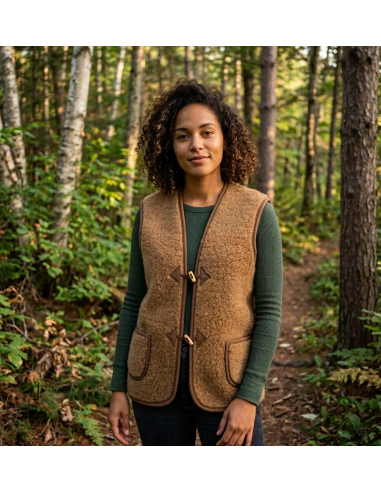 Gilet de Berger Laine 100% Naturelle...