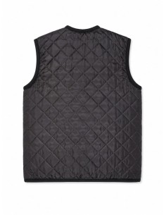 Gilet Matelassé Doublé en Laine Woolmark - Couleur Noir 2