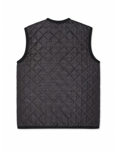 Gilet Matelassé Doublé en Laine...