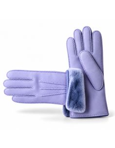 Gants Sellier Mouton Femme Col Flower