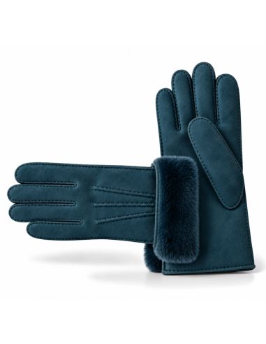 Gants Sellier Mouton Femme Jeans