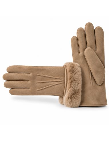 Gants Sellier Mouton Femme Chamoix