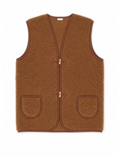 Gilet de Berger Laine 100% Naturelle - Enfant 10/12 ans...