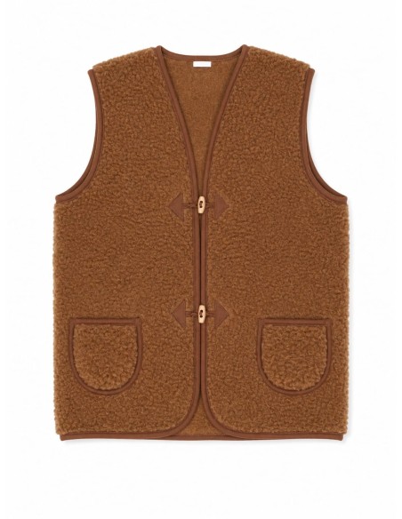 copy of  copy of copy of  copy of  New Shepherd's Vest 100% Natural Woolmark Wool Adult - Ecru Color
