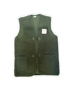 New Shepherd's Vest 100% Natural Woolmark Wool Adult -...