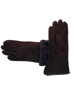 Gants Sellier Mouton Femme Wine