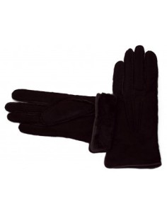 Gants Sellier Mouton Femme Noir