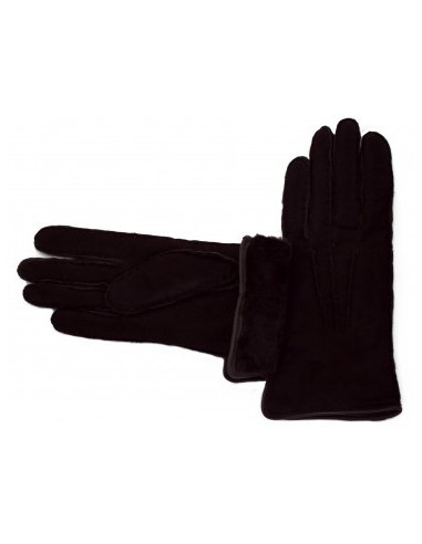 Gants Sellier Mouton Femme Noir