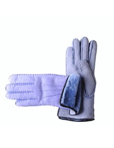 Gants Sellier Mouton Femme Col Flower