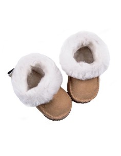 Chaussons Enfant Sable Tannage Végétal 2