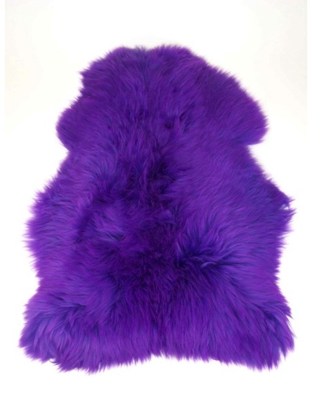 Peau de mérinos décorative Fuchsia 100x80cm